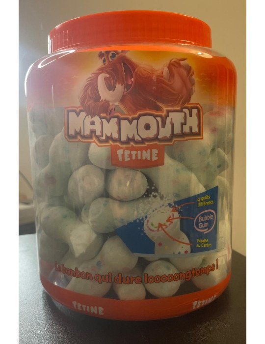 Tétines de Mammouth - 1 pièce attention contient du E120