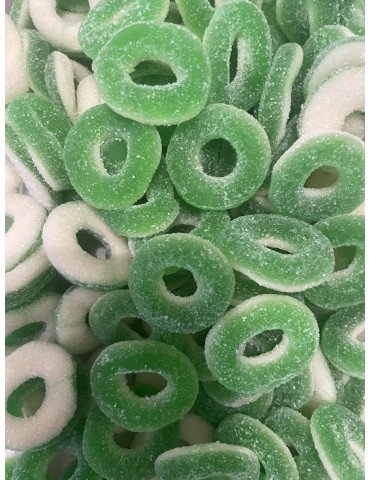 Anneaux sucrés goût pomme