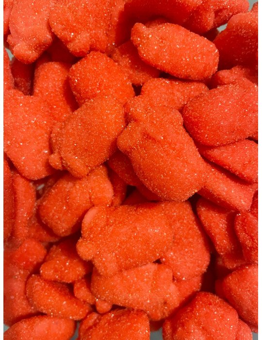 Fraises fouettées sucrés - 100g