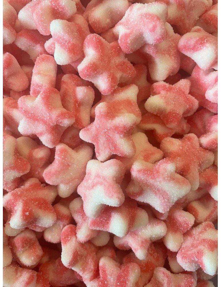 Etoiles twist fraise -100g