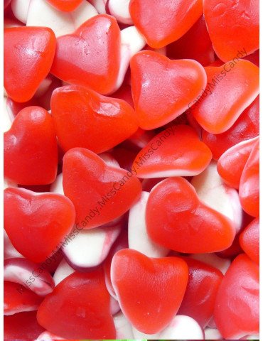 Coeur fraise lisse -100g