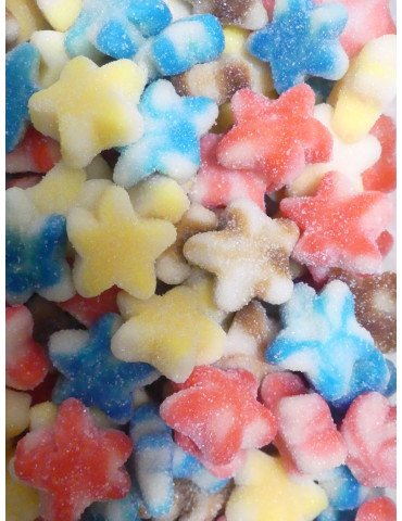 Etoiles colorés -100g