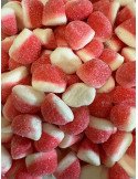 Mini bisous sucrés fraises (100g)