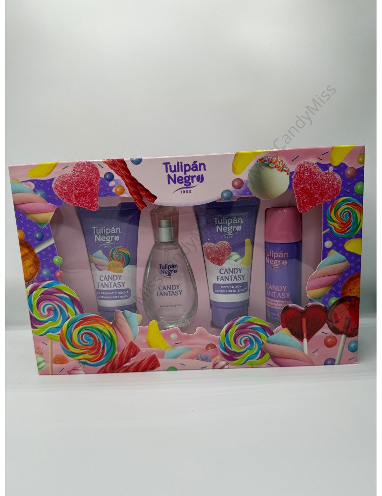 Coffret 4 pièces candy fantaisy