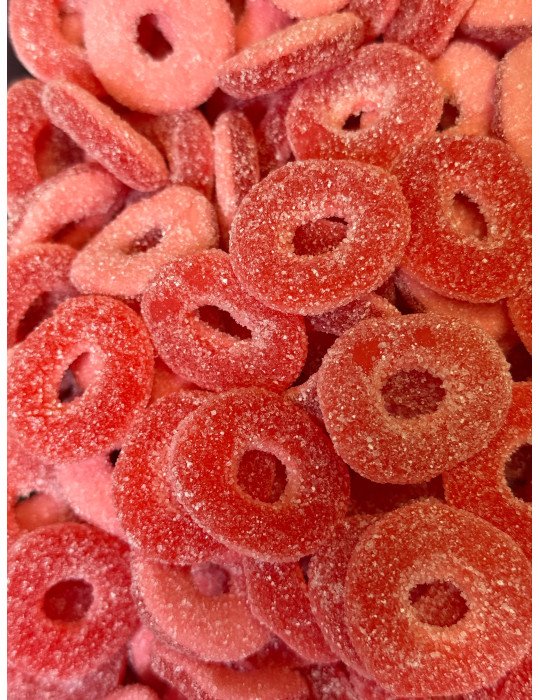 Anneaux fraise (100g)