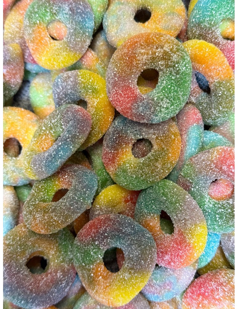 Anneaux colorés (100g)
