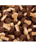 Champignons au chocolat noir (100G)