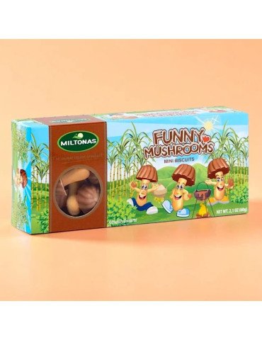 Champignons au chocolat au caramel (60g)