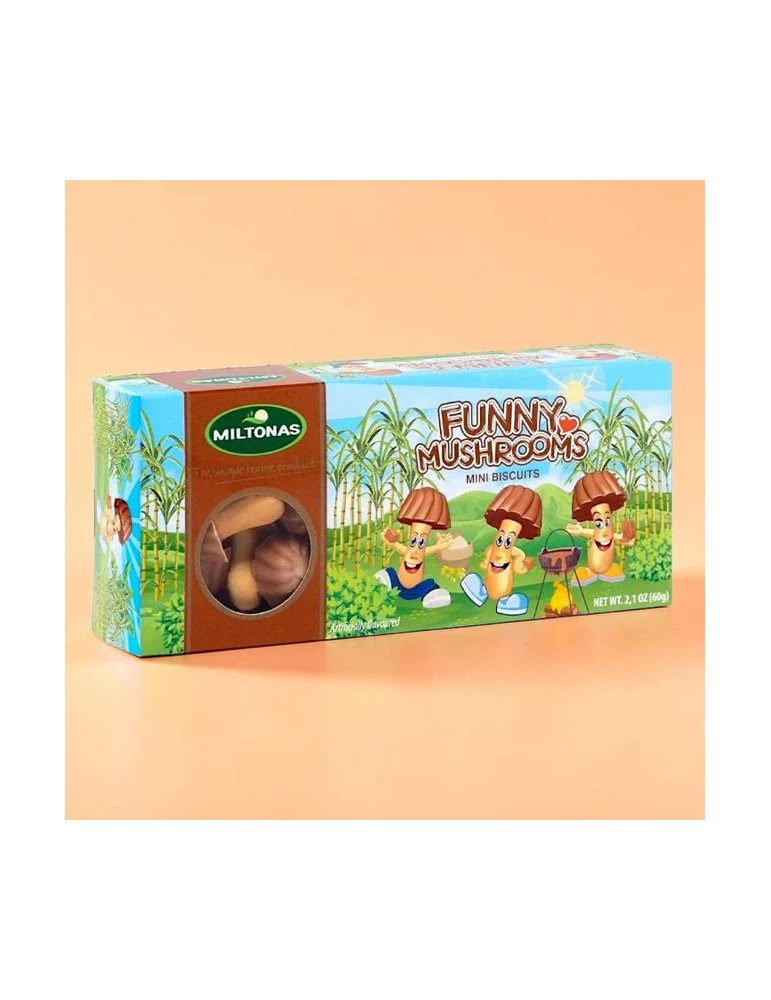 Champignons au chocolat au caramel (60g)