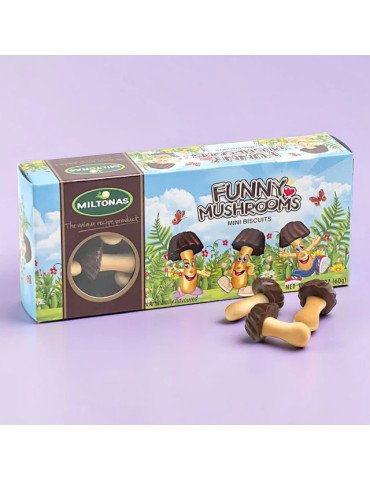 Champignons au chocolat au lait (60g)
