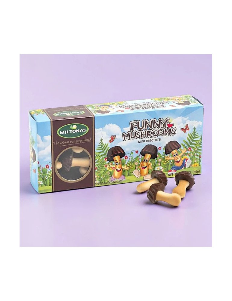 Champignons au chocolat au lait (60g)