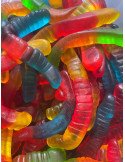 Vers de terre colorés - 100g