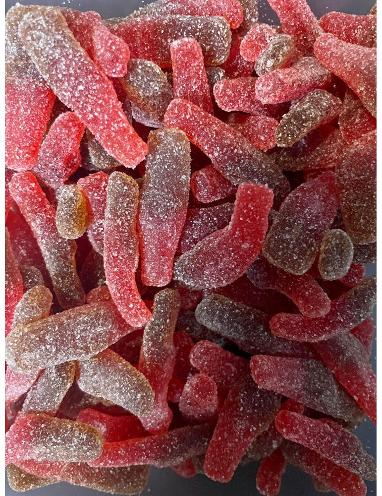 Bouteilles cola-cherry