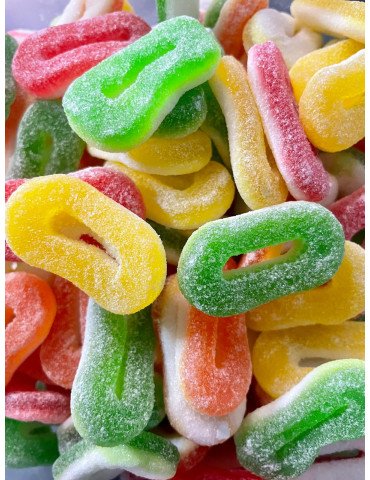 Anneaux colorés - 100g