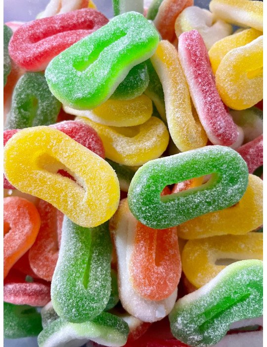 Anneaux colorés - 100g